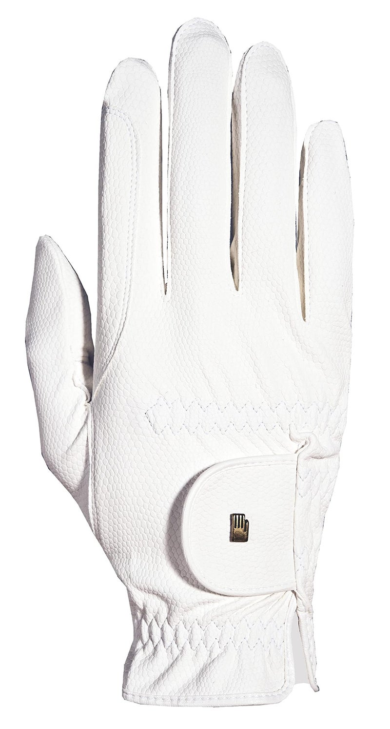 Roeckl Roeck-Grip Unisex Gloves 7.5 White - Image 1